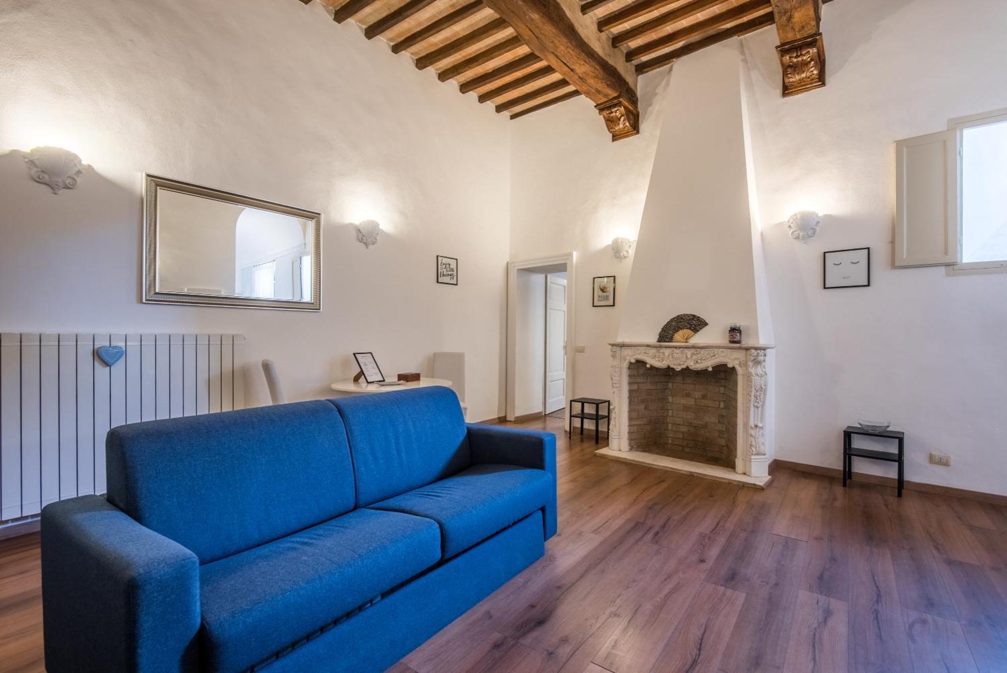 Incantevole Appartamento Banchi Di Sopra Siena Luaran gambar