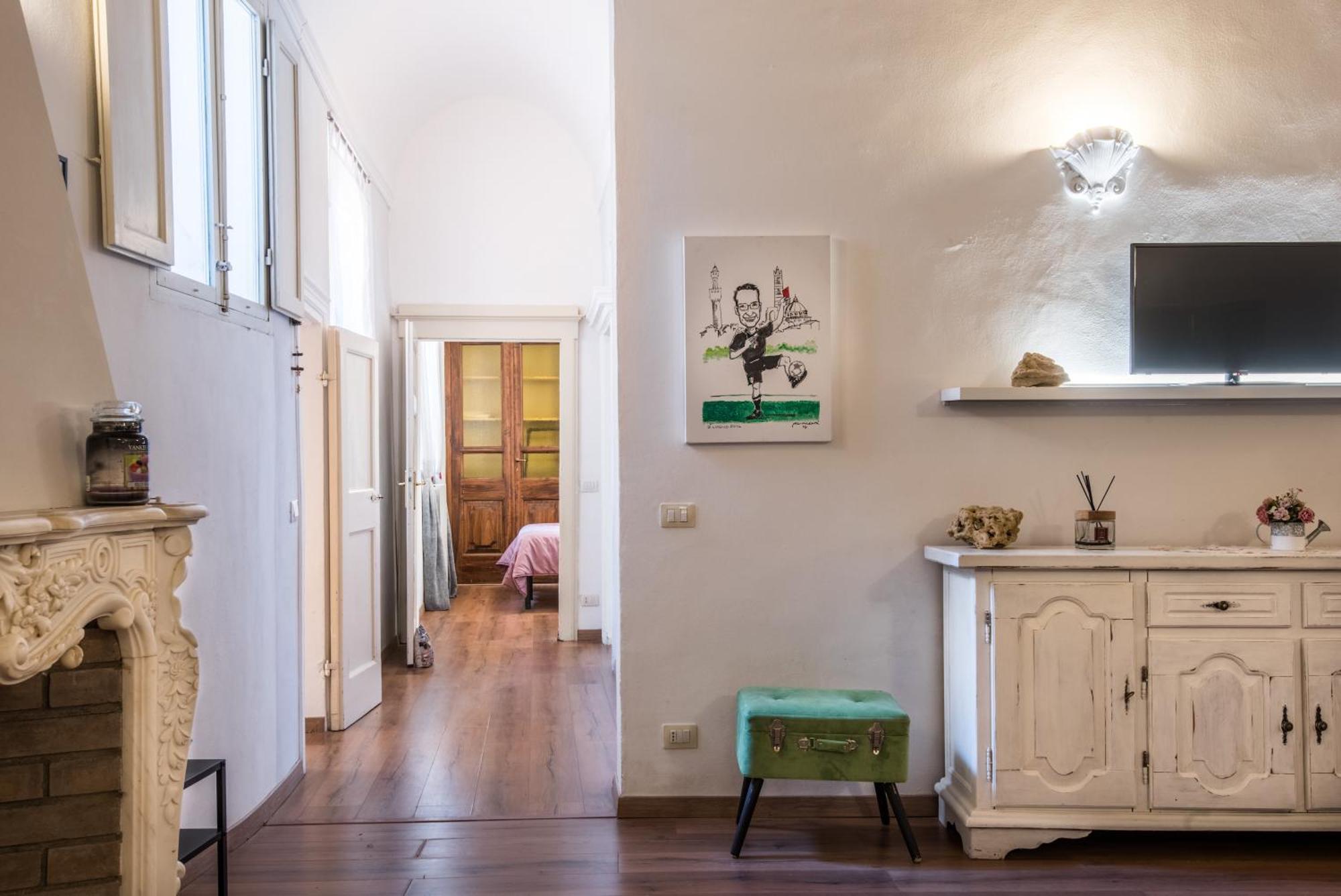 Incantevole Appartamento Banchi Di Sopra Siena Luaran gambar